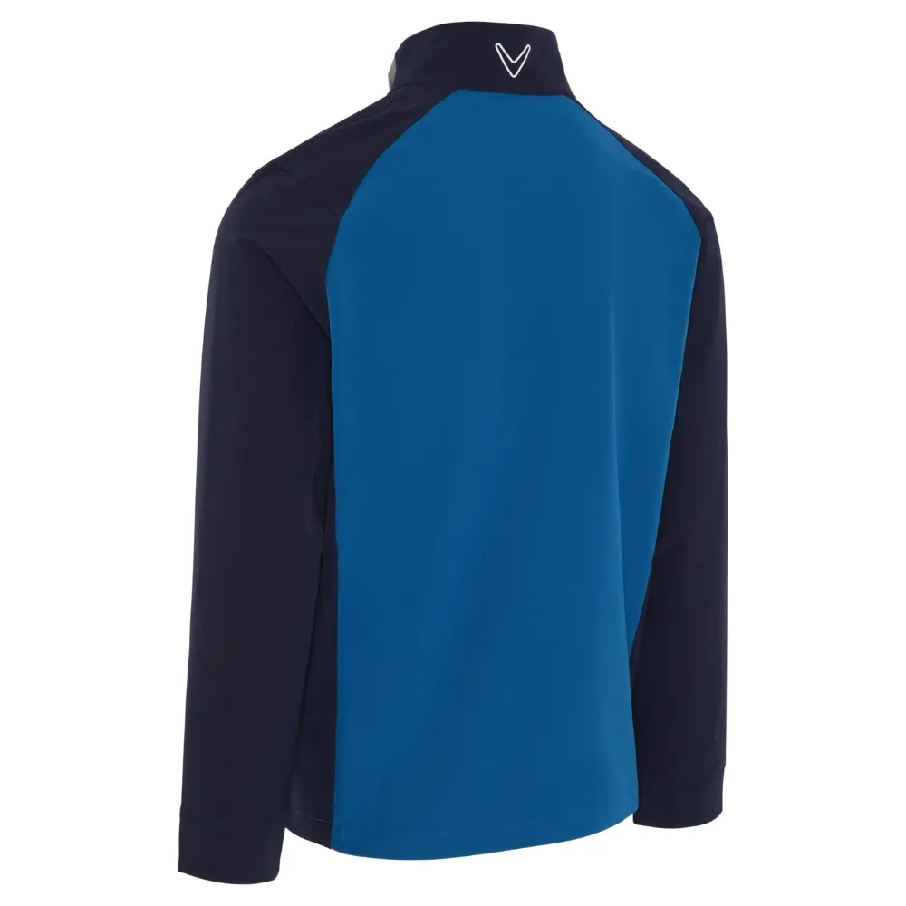 Callaway Half Zip Wind Jacket Men's (Navy Blue Grey Peacoat 410) - Image 3