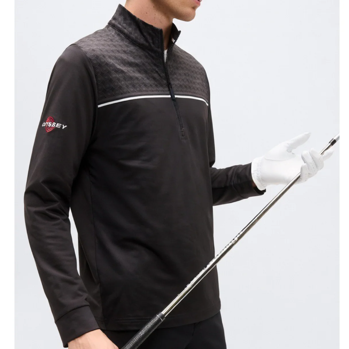 Callaway LS Odyssesy Print Half Zip Top Men's - Image 3