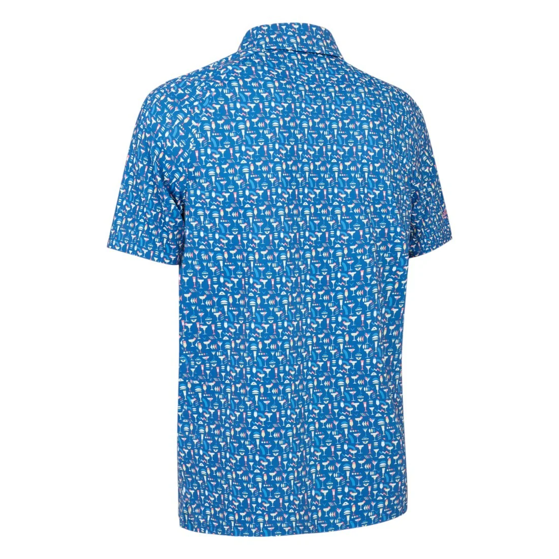 Callaway Cocktail Print Golf Polo Shirt Men's (Galaxy Blue 402) - Image 2