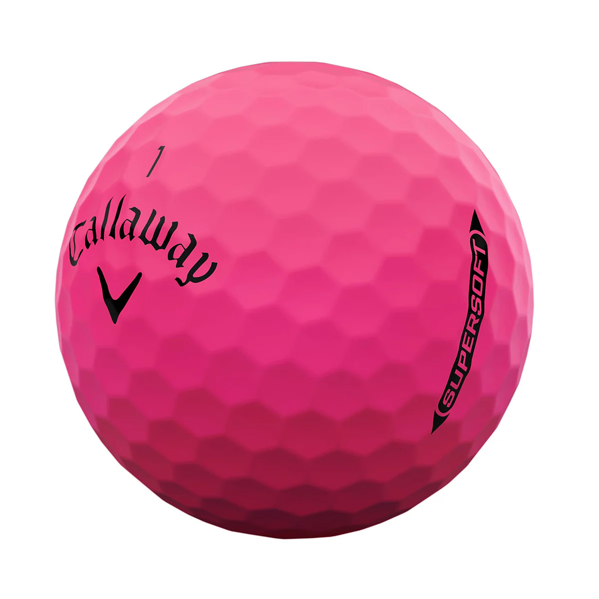 Callaway Supersoft 2025 Golf Balls x 12 (Pink) - Image 2