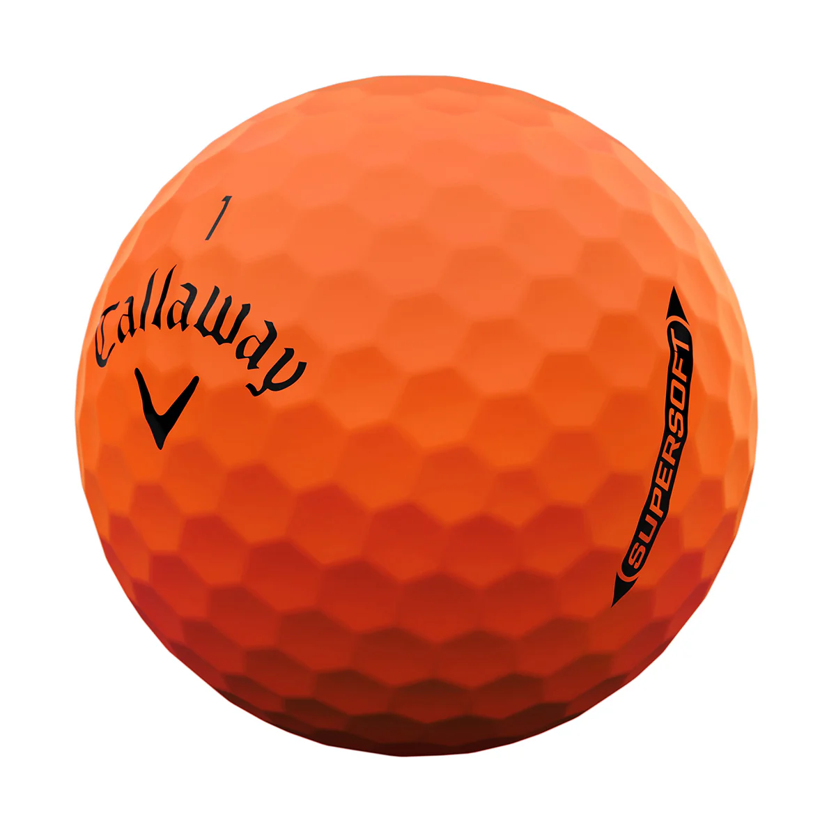 Callaway Supersoft 2025 Golf Balls x 12 (Orange) - Image 2