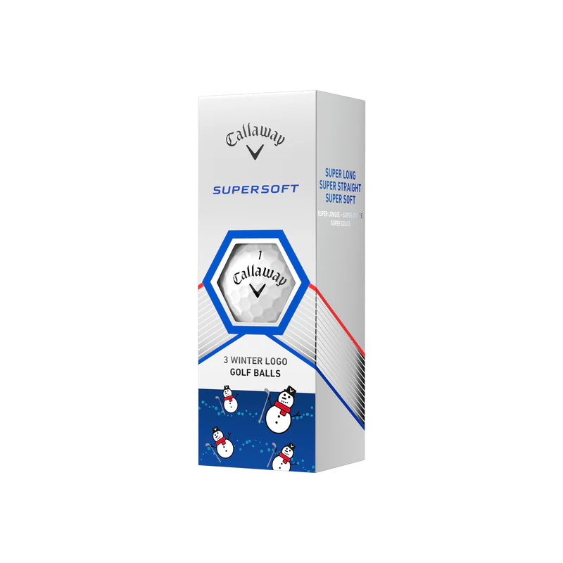 Callaway Supersoft Winter Golf Balls x 3