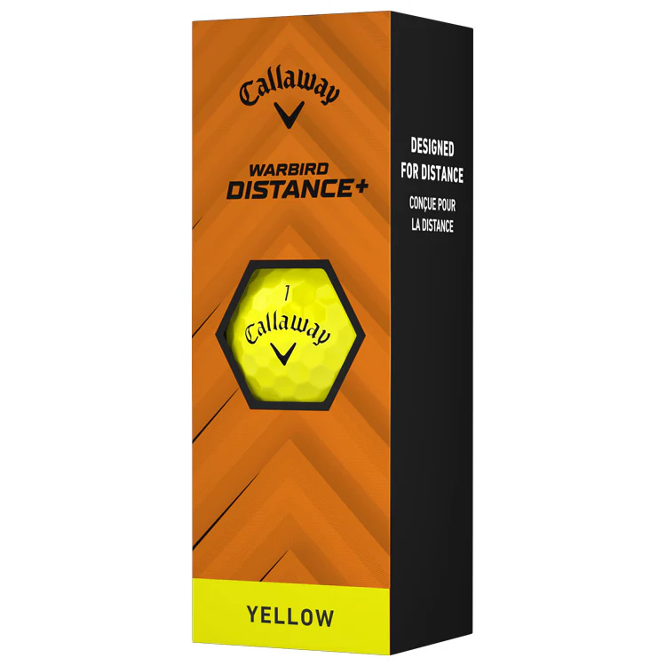 Callaway Warbird Distance+ Golf Balls x 3 - Image 2