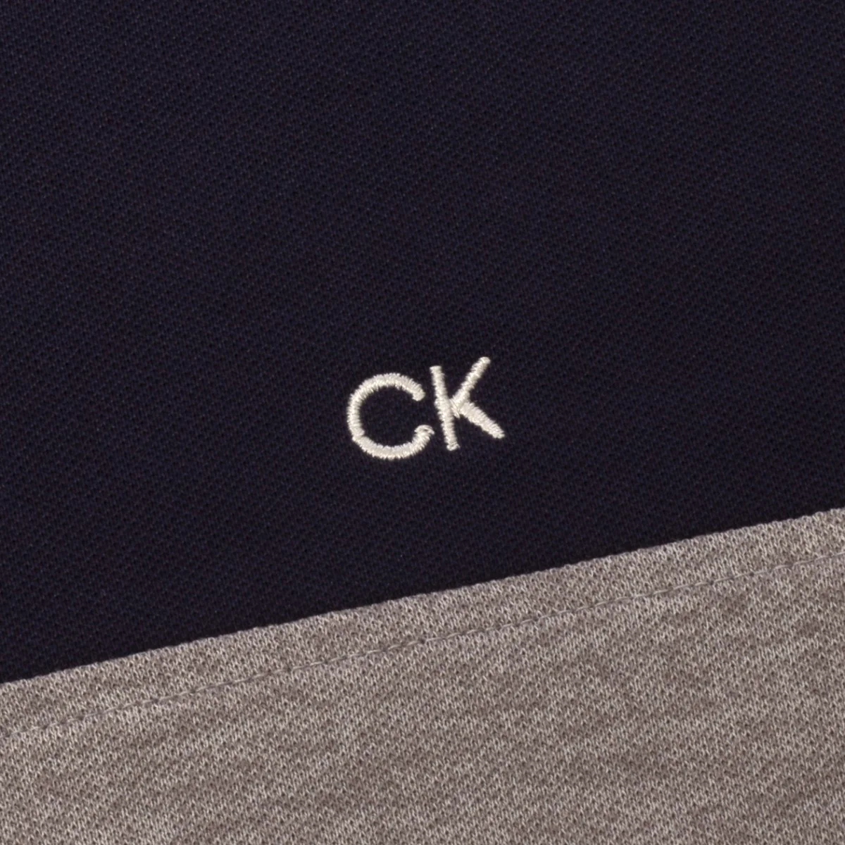 Calvin Klein Colour Block Polo Shirt Men's (C9690) - Image 3