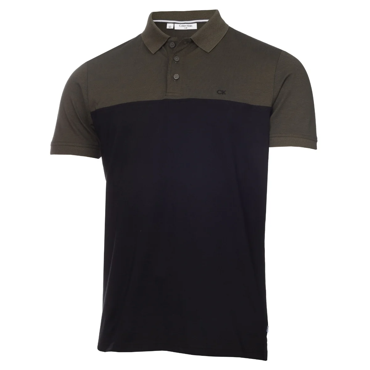 Calvin Klein Colour Block Polo Shirt Men's (C9690) - Image 5