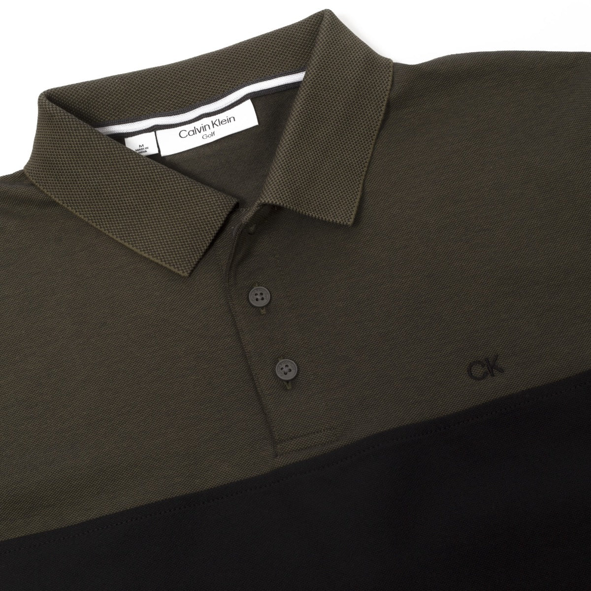 Calvin Klein Colour Block Polo Shirt Men's (C9690) - Image 7
