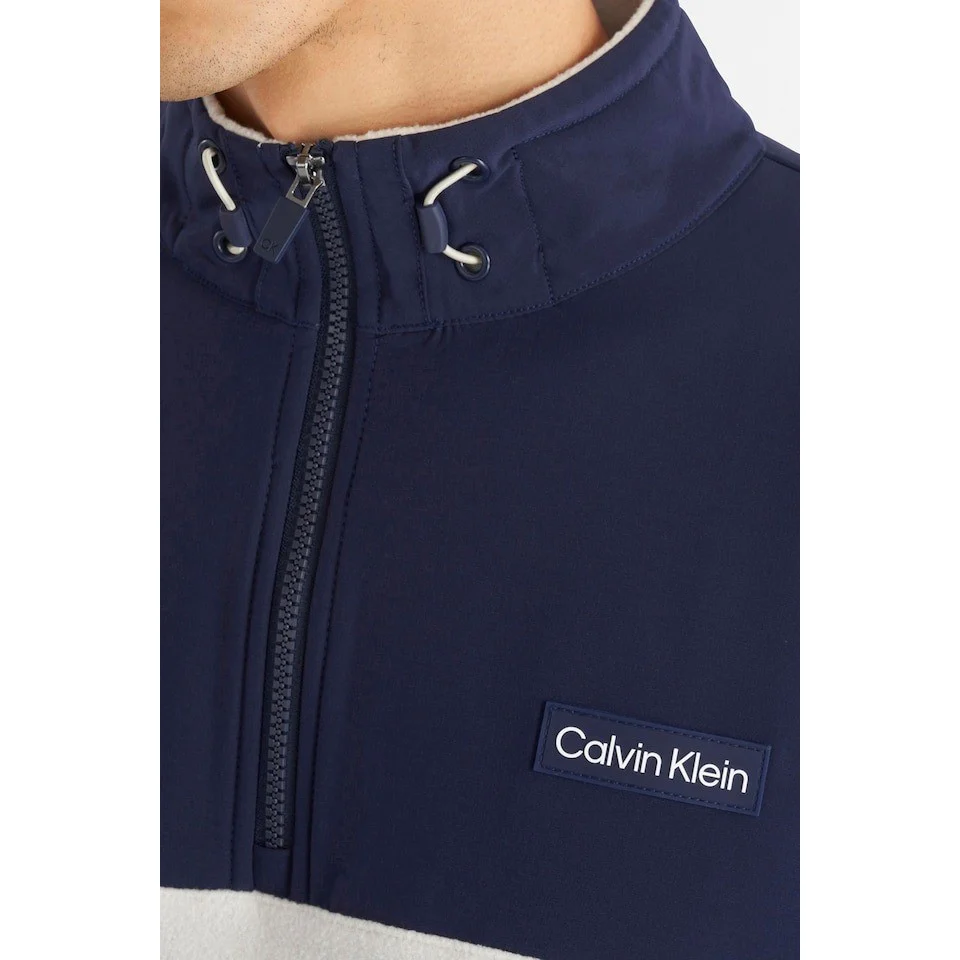 Calvin Klein Hybrid Polar Fleece Top Men's - Image 4