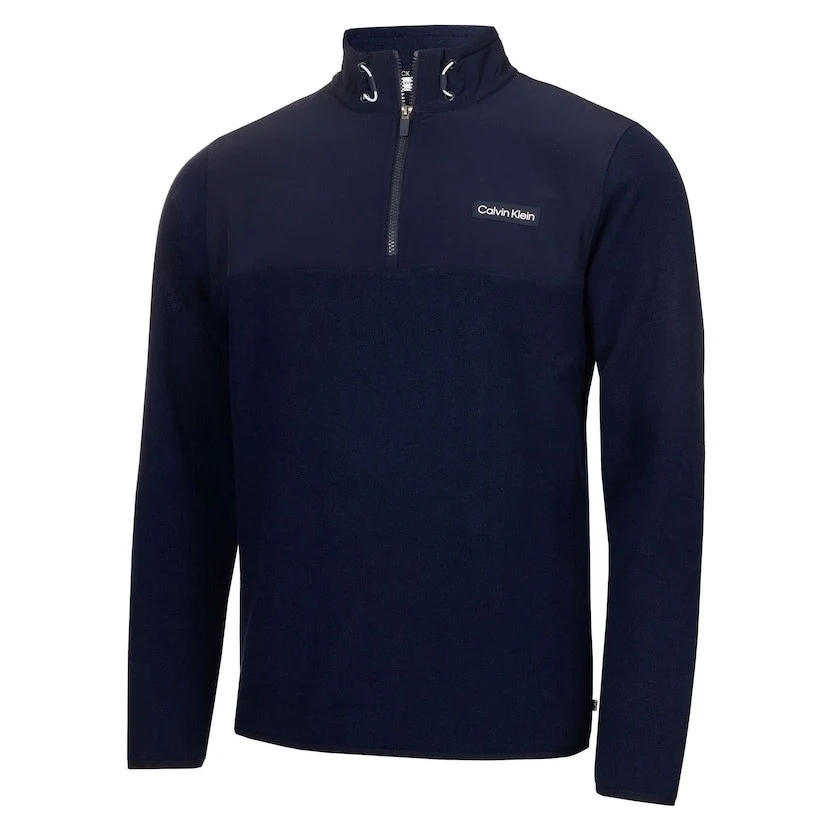 Calvin Klein Hybrid Polar Fleece Top Men's - Image 5