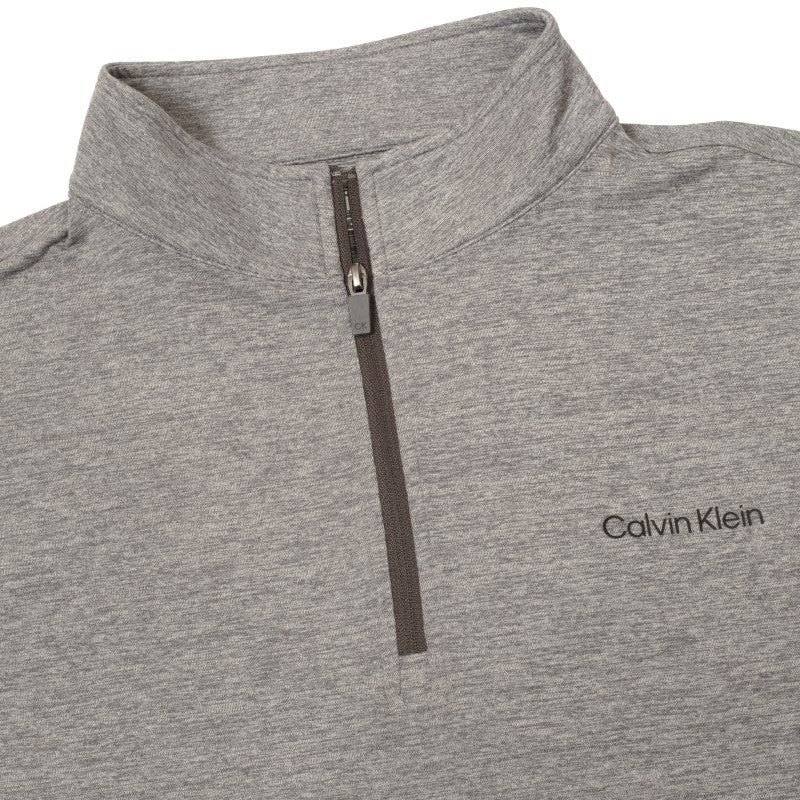 Calvin Klein Newport Half Zip Top Men's (Silver) - Image 3