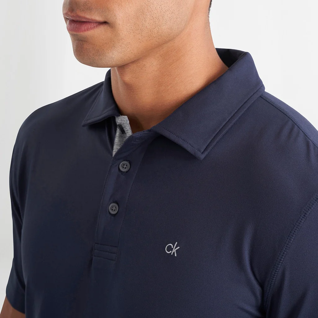 Calvin Klein Newport Polo Shirt Men's (Navy) - Image 2