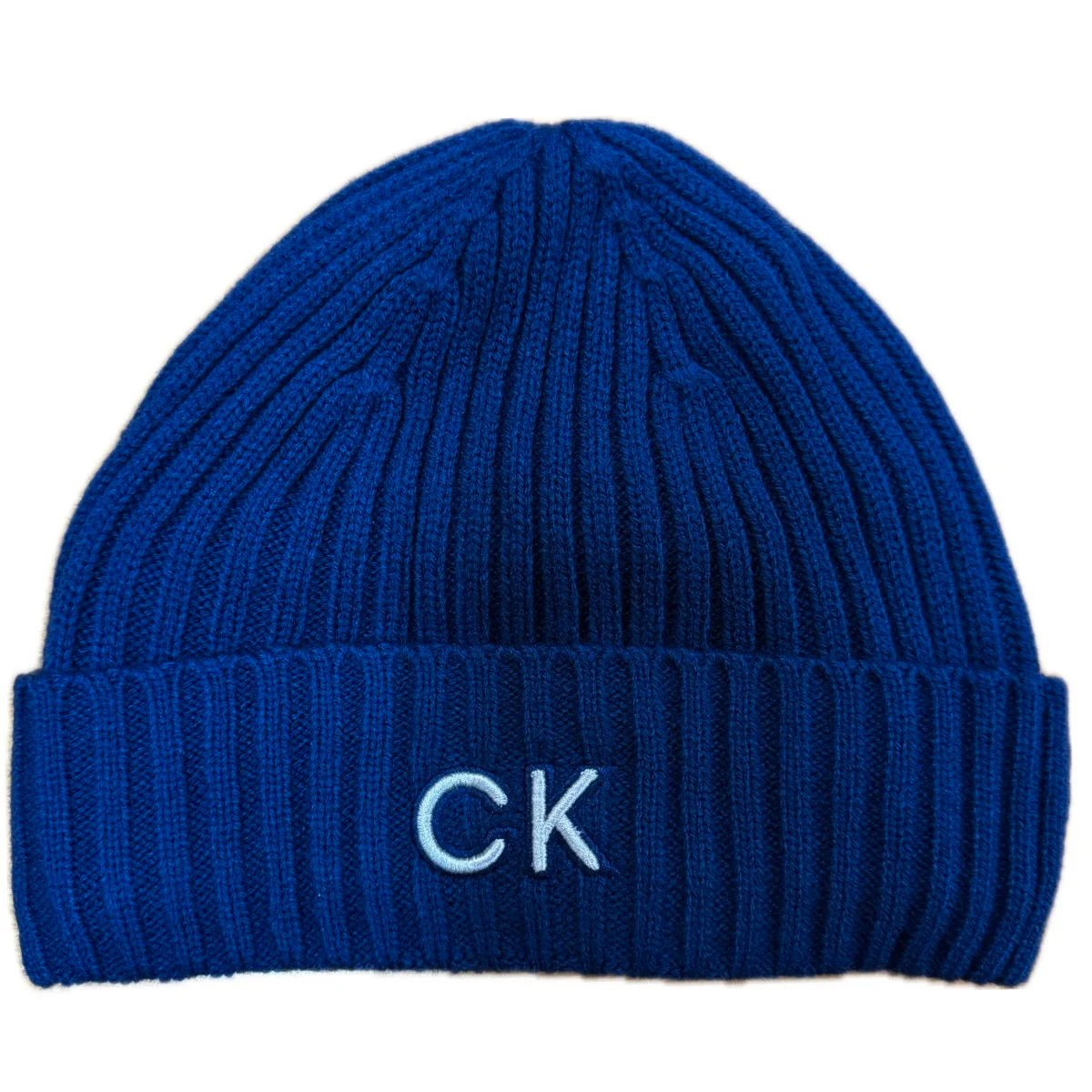 Calvin Klein RIbbed Knit Beanie Men's - Image 3