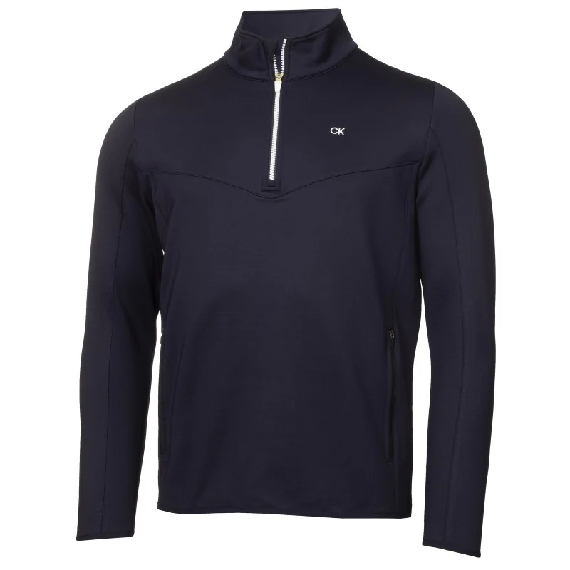 Calvin Klein Traverse Half Zip Top Men's (Navy)