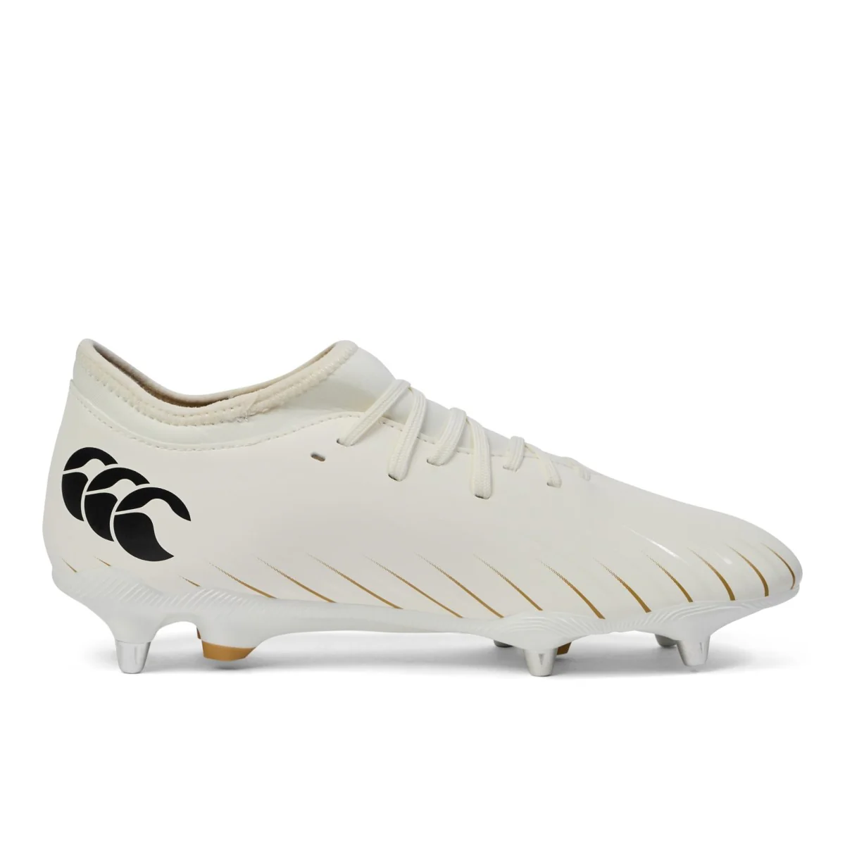 Canterbury Speed Falcon Team SG Rugby Boots Men's (White 001) - Image 3