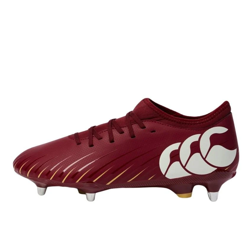 Canterbury Speed Falcon Team SG Rugby Boots Men's (Red AAY) - Image 3