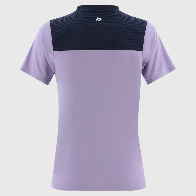 O'Neills Clare GAA Dynamo 060 T-Shirt Women's (Purple Marine) - Image 2