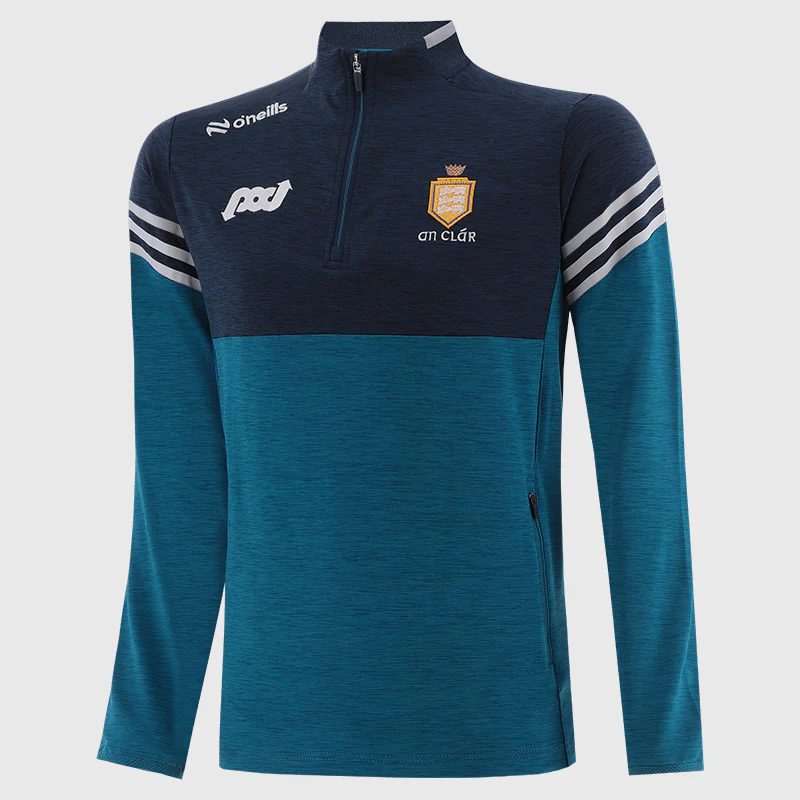 O'Neills Clare GAA Sedona 184 Half Zip Top Men's (Navy Blue)