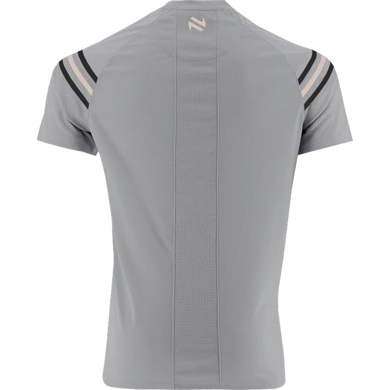O'Neills Clare GAA Weston 060 T-Shirt Kid's (Grey) - Image 2