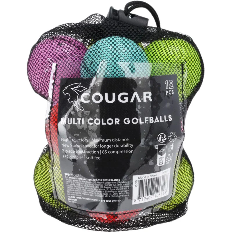 Cougar Golf Balls x 12
