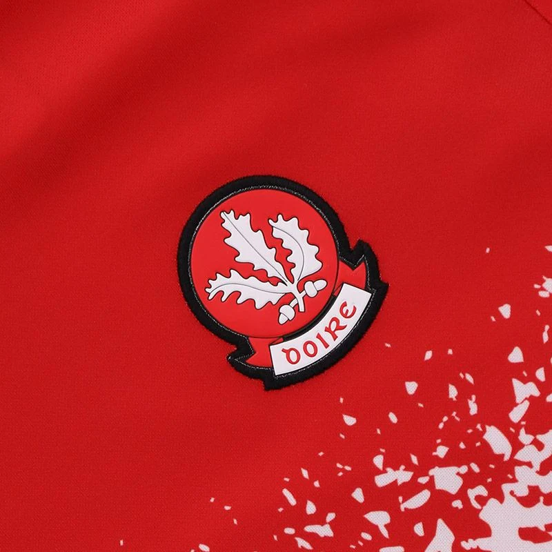 O'Neill's Derry GAA Home Jersey 2024 Men's (Red Shadow White) - Image 3