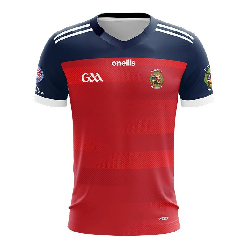 O'Neill's FDNY GAA Jersey Kid's (Red Marine White)