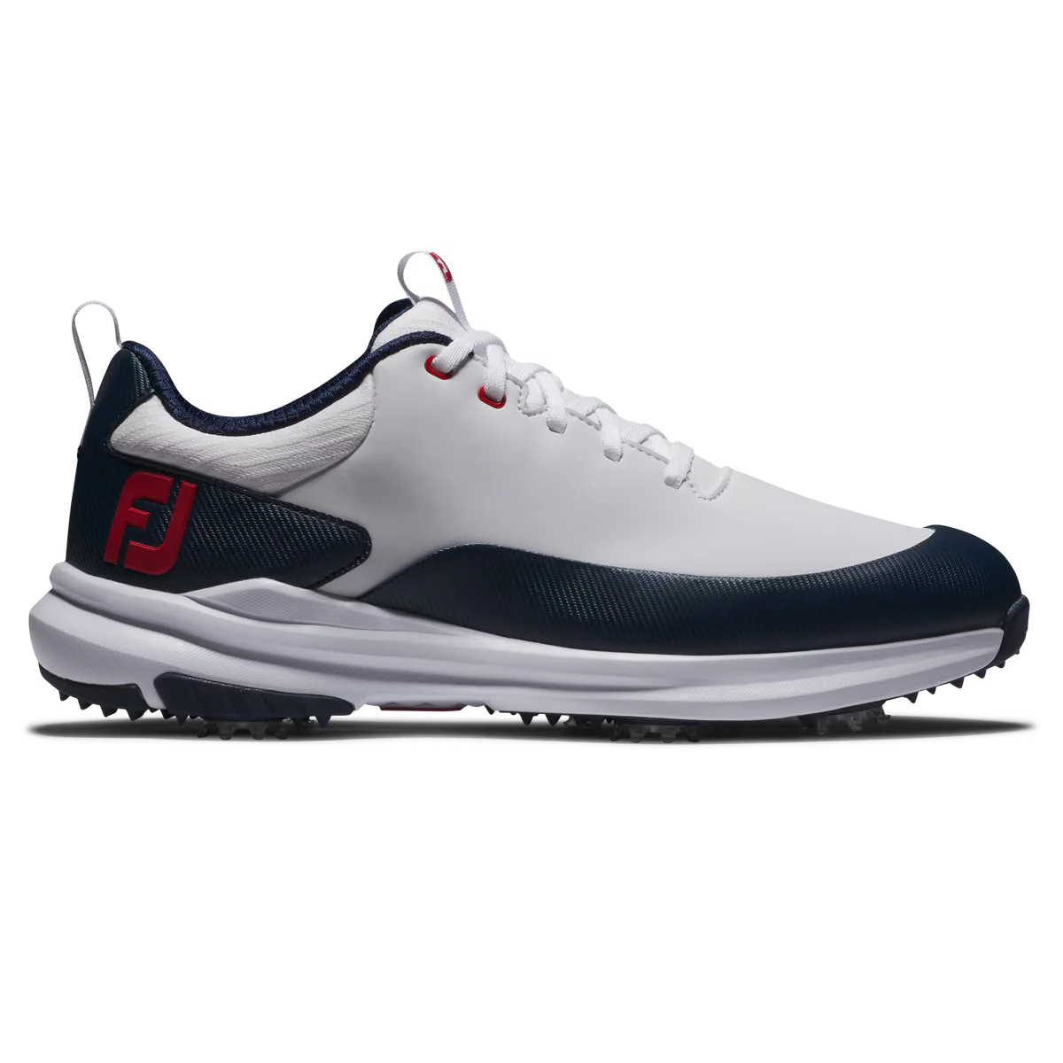 Footjoy Tour Rival Golf Shoes Men's (White Navy Red)