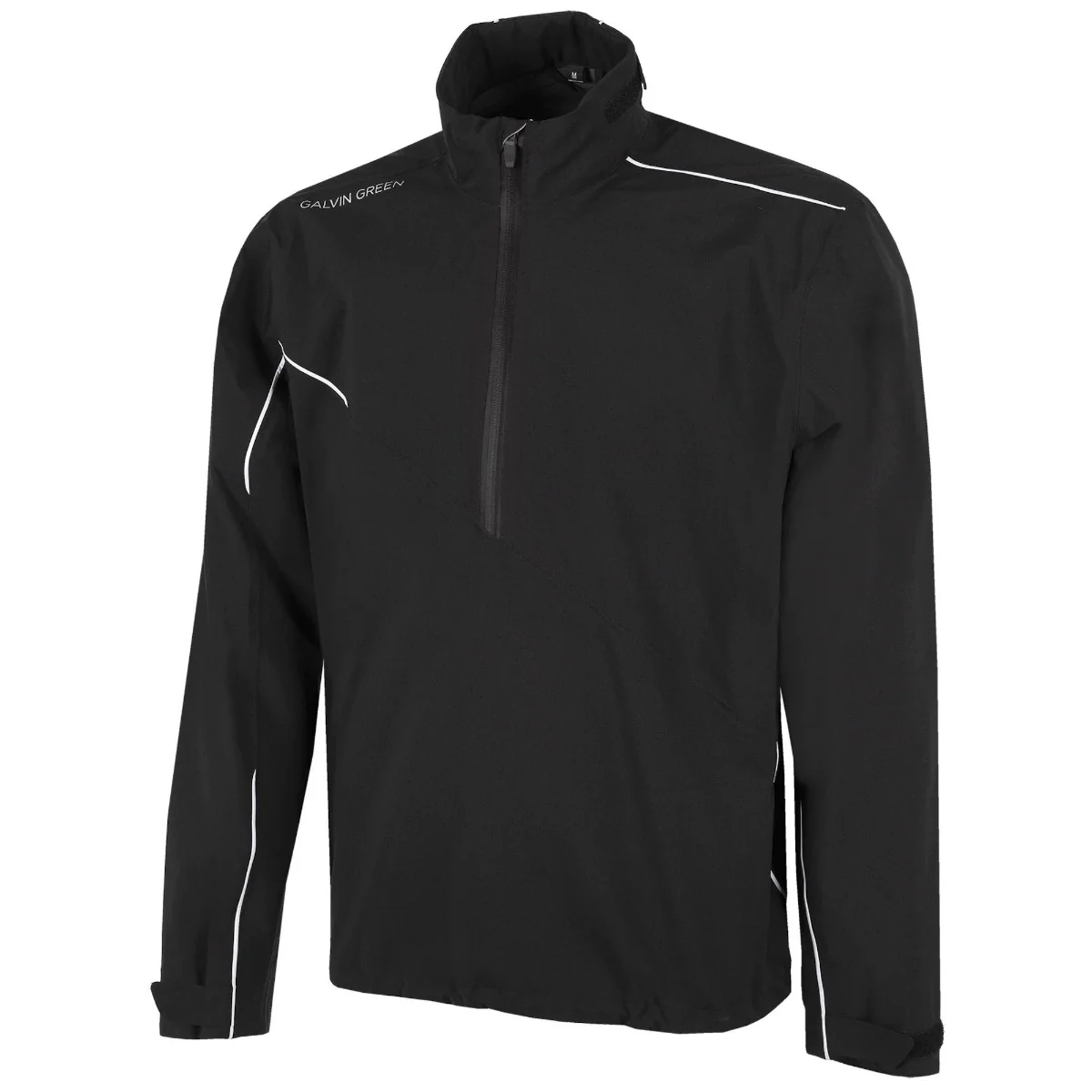 Galvin Green Aden Gore-tex Half Zip Rain Jacket Men's (Black White) - Image 2