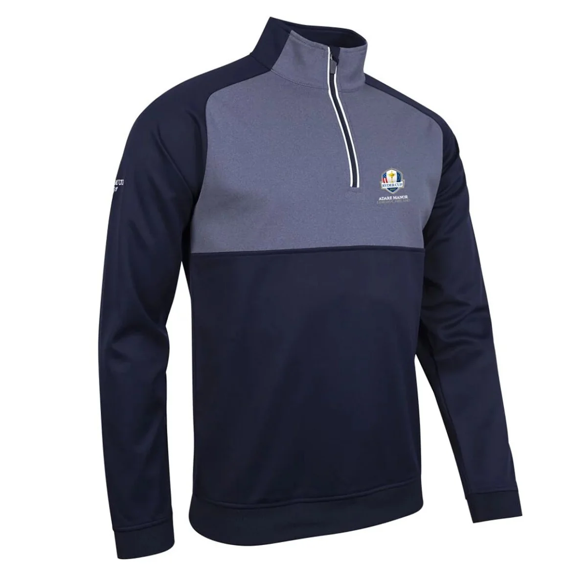 Glenmuir Ryder Cup Oran Half Zip Top Men's (Navy White) - Image 3