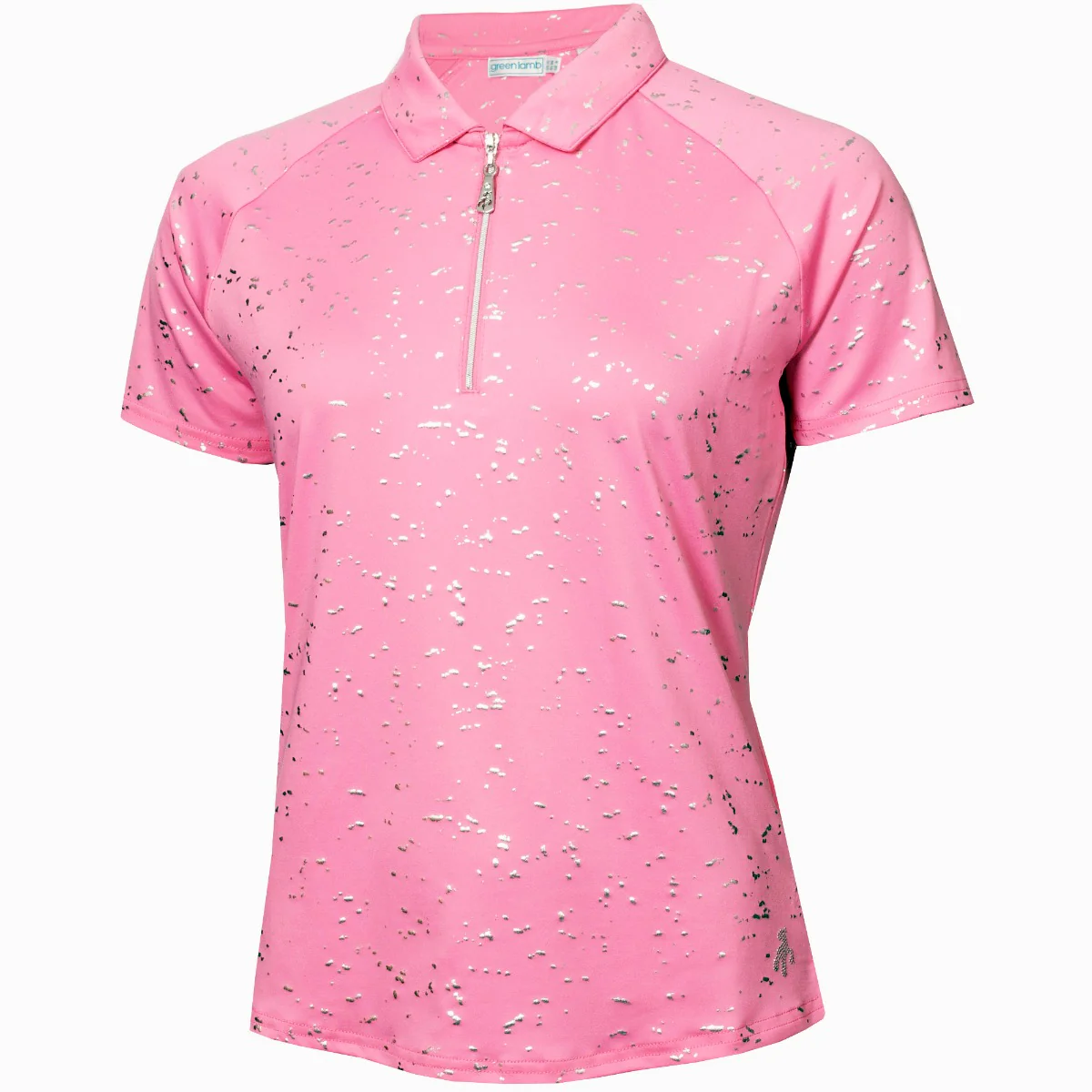 Green Lamb Katlynne Foil Polo Shirt Women's