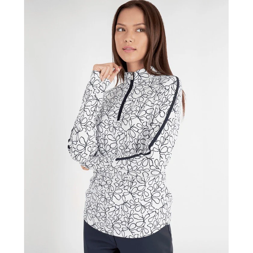 Green Lamb Mae Quarter Zip Top Women's - Image 2