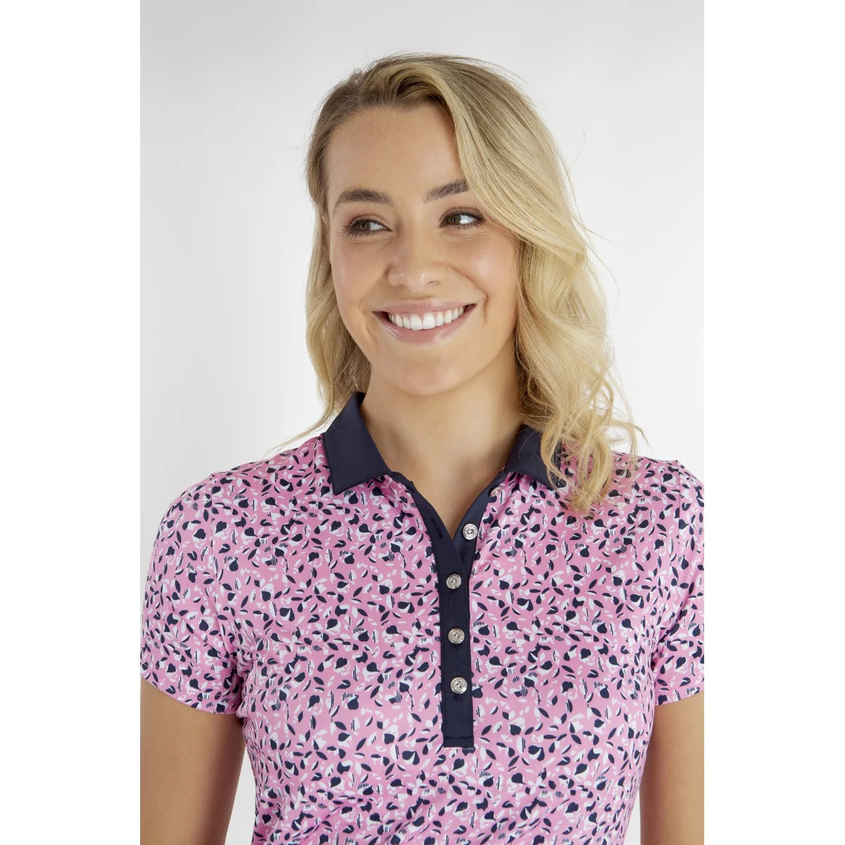 Green Lamb Melaine Print Polo Women's - Image 2
