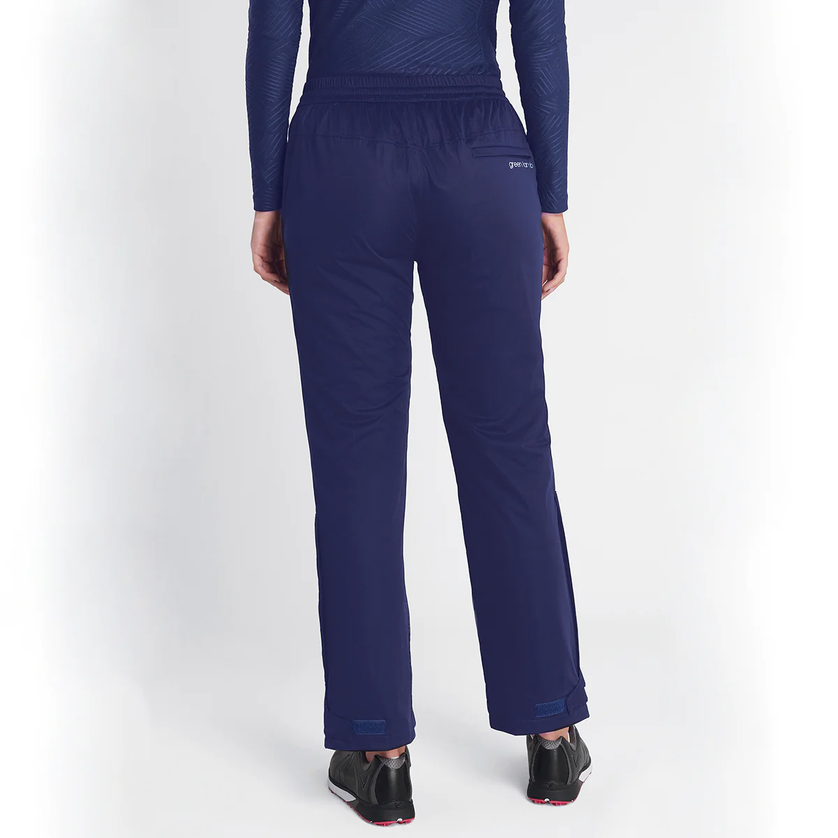 Green Lamb Gaynor Rainpants Ladies Regular (Navy) - Image 2