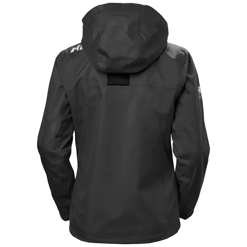 Helly Hansen Crew Hooded Midlayer Jacket Women's (Black 990) - Image 2