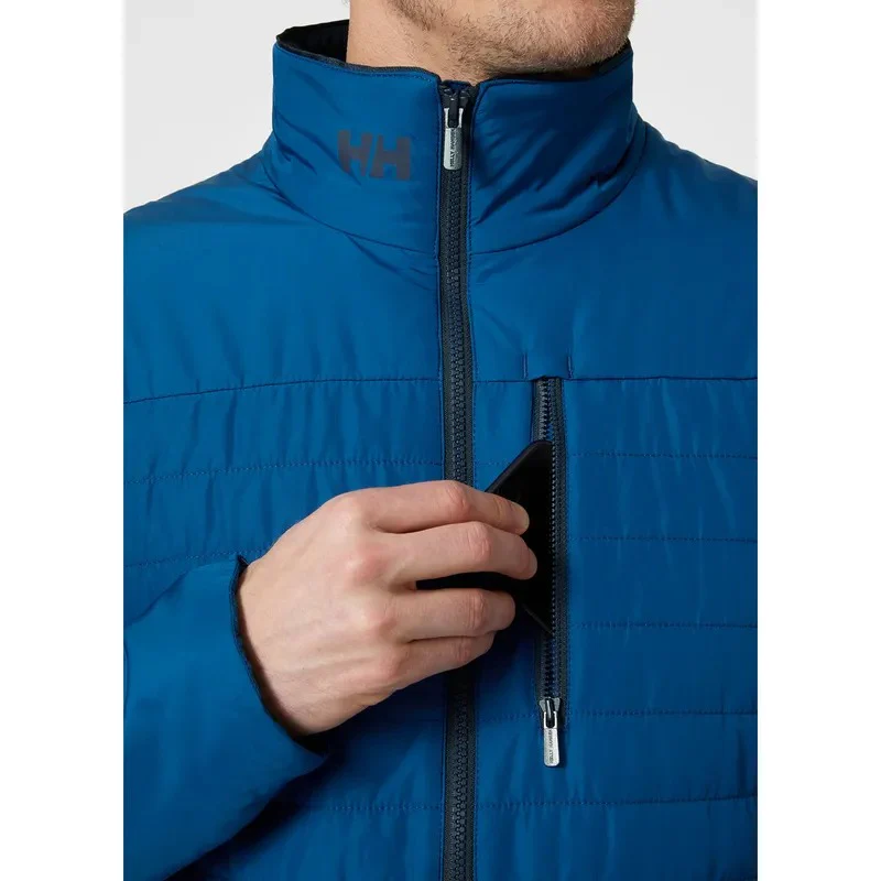 Helly Hansen Crew Insulator Sailing Jacket 2.0 Men's (Deep Fjord Blue 606) - Image 3