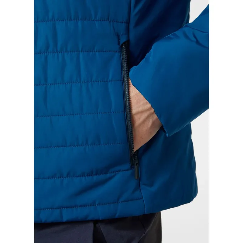 Helly Hansen Crew Insulator Sailing Jacket 2.0 Men's (Deep Fjord Blue 606) - Image 4