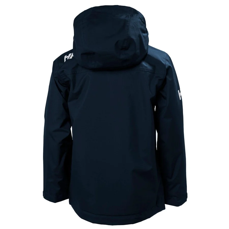 Helly Hansen Crew Midlayer Jacket Junior (Navy 597) - Image 2