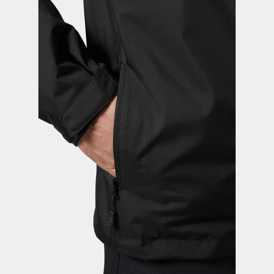 Helly Hansen Hooded Midlayer Sailing Jacket 2.0 Men's (Black 990) - Image 3