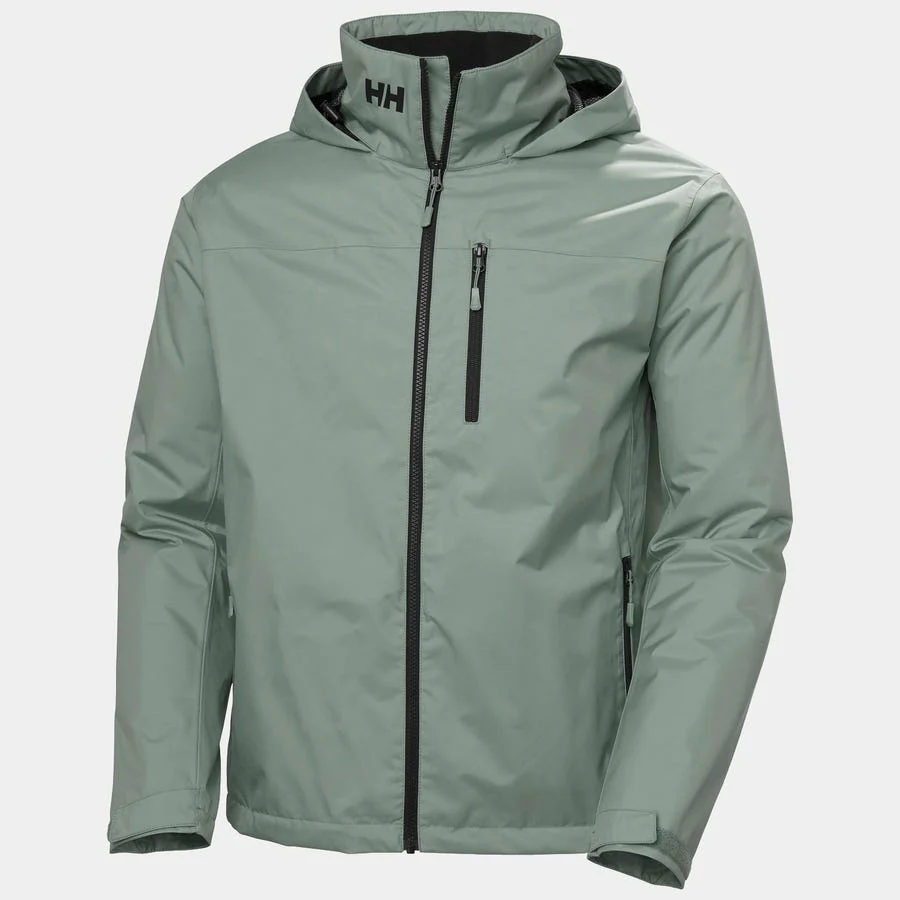 Helly Hansen Hooded Midlayer Sailing Jacket 2.0 Men's (Grey Cactus 485)
