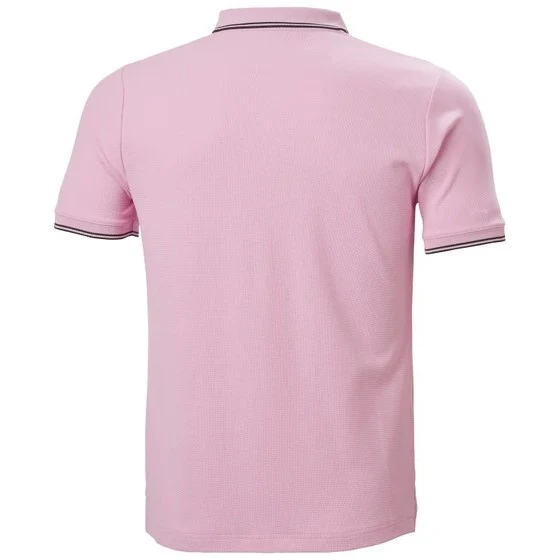 Helly Hansen KOS Marine Quick Dry Polo Shirt Men's (Pink 095) - Image 4
