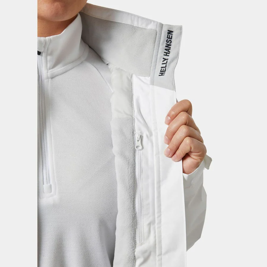 Helly Hansen Crew Midlayer Jacket 2.0 Women's (White) - Image 2