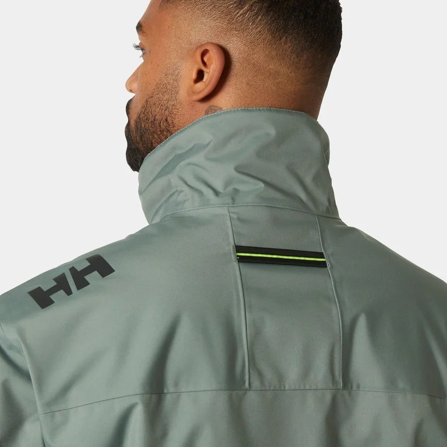 Helly Hansen Crew Midlayer Sailing Jacket 2.0 Men's (Grey Cactus 485) - Image 4