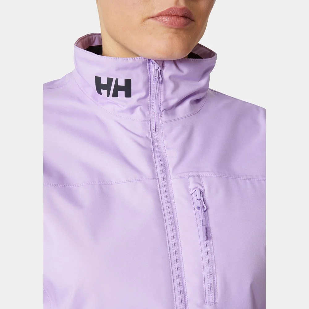 Helly Hansen Crew Midlayer Jacket Women's (Heather 699) - Image 4