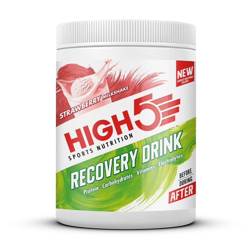 High 5 Recovery Drink Whey Protein 450g (Strawberry Milkshake)