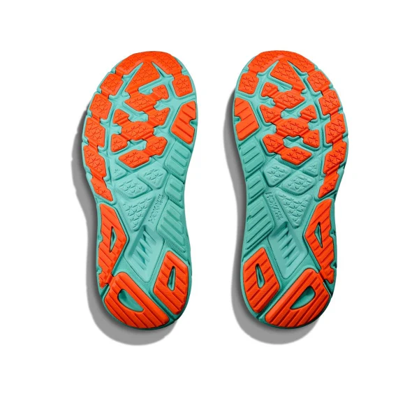 Hoka Arahi 7 Running Shoes Women's (Frost Aqua Glow) - Image 2