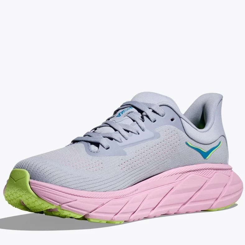 Hoka Arahi 7 Running Shoes Women's Wide (Gull Pink Twilight) - Image 3