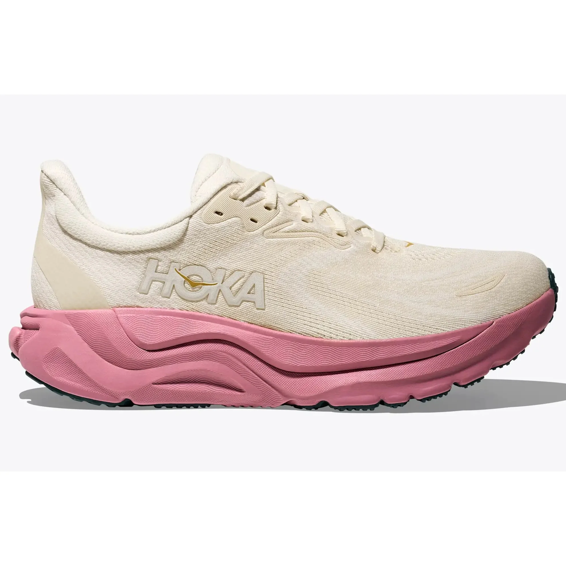 Hoka Arahi 8 Running Shoes Ladies Wide UK10 (White Purple ARLN)