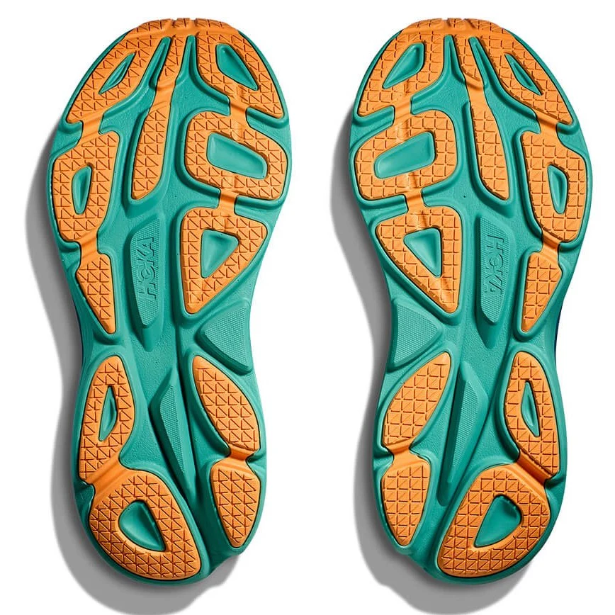 Hoka Bondi 8 Running Shoes Men's (Midnight Shoreline) - Image 2
