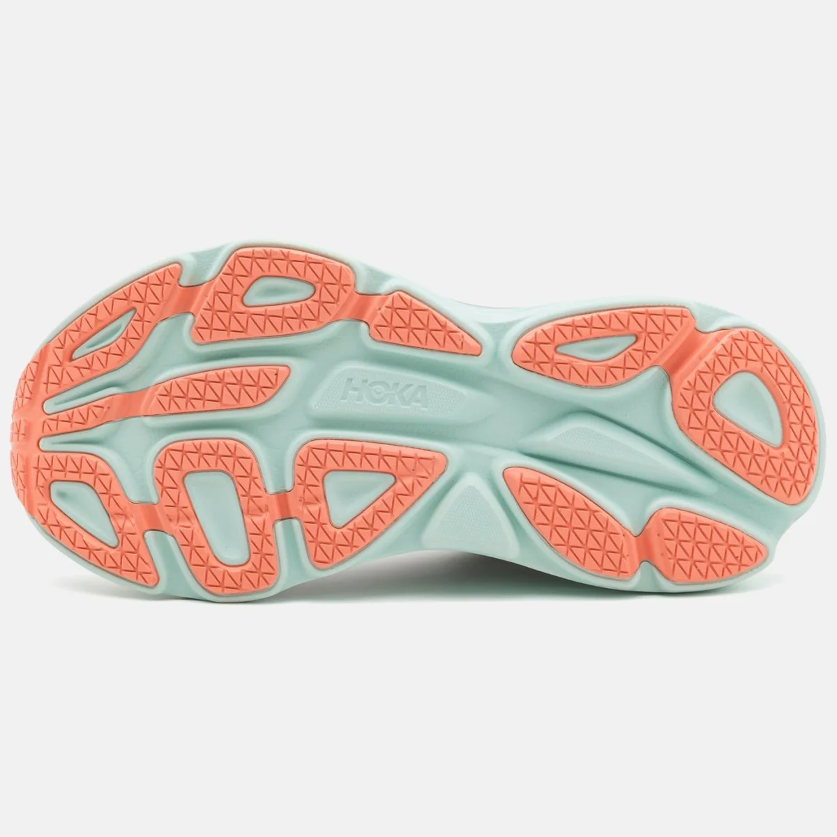 Hoka Bondi 8 Running Shoes Women's (Stardust Aqua) Wide - Image 2