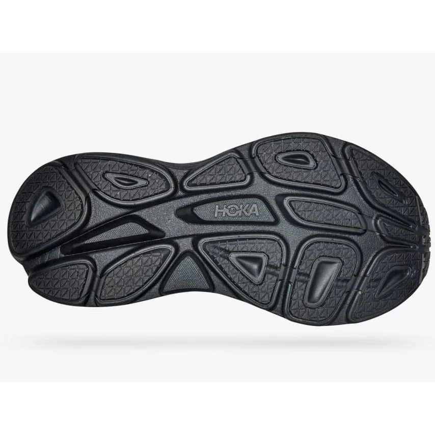 Hoka Bondi 8 Running Shoes Women's Wide(Black Black) - Image 2