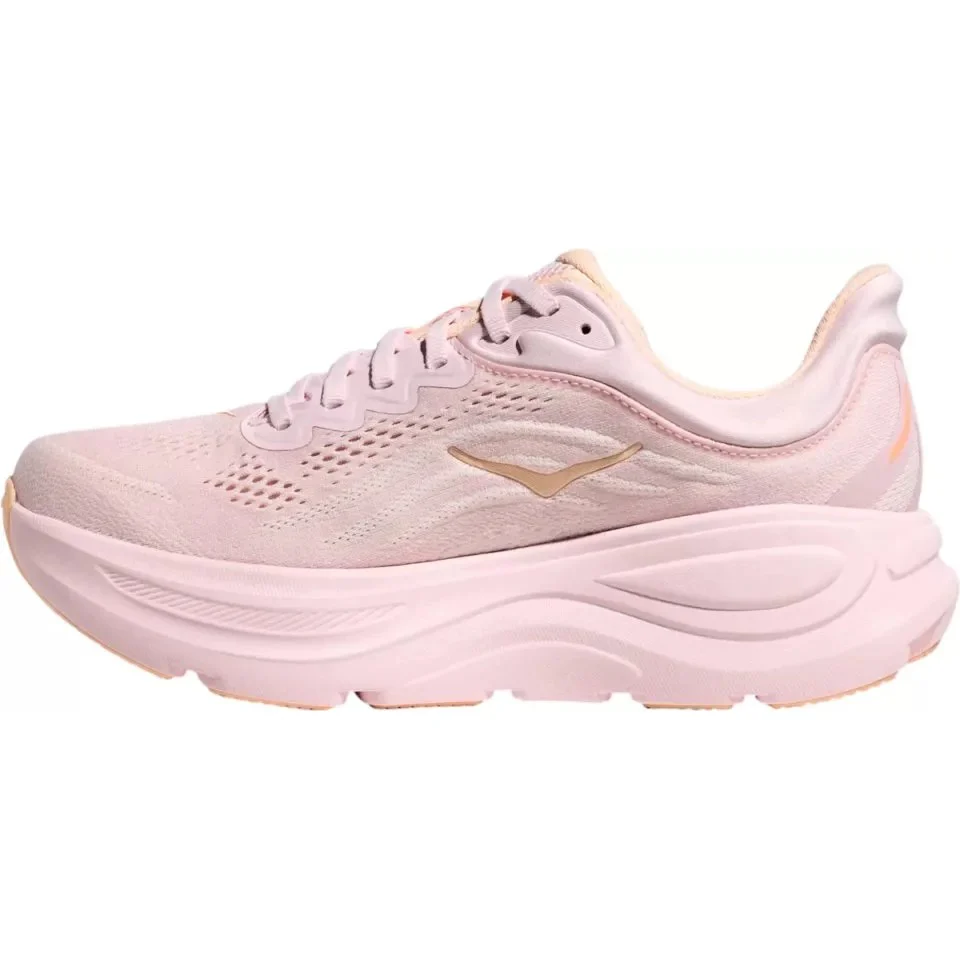 Hoka Bondi 9 Running Shoes Women's (Lilac Cream Tangerine Glow) - Image 3