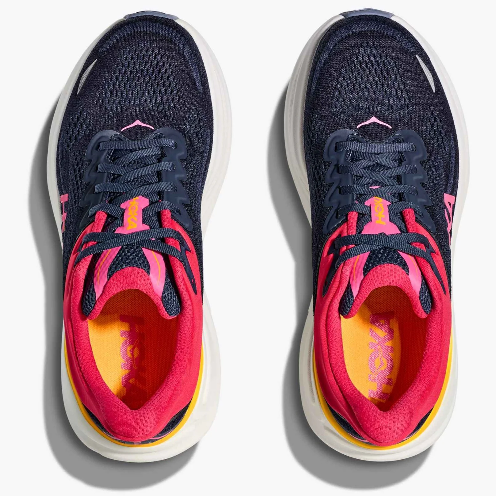 Hoka Bondi 9 Running Shoes Women's (Varsity Navy Nautical Dusk VLD) - Image 2